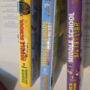 Middle School Book Series by James Patterson. Like New Condition